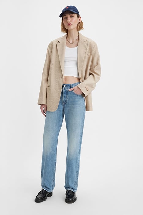 501 STRAIGHT JEANS BLUE 5