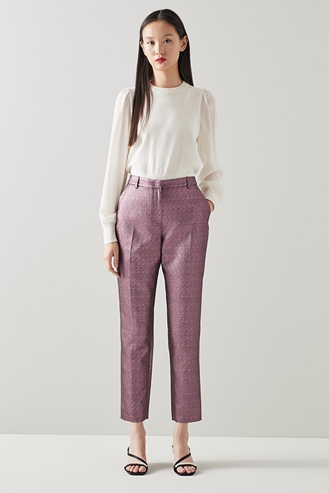 ISSY STRAIGHT JEANS PINK 2