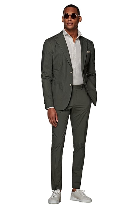 MID GREEN SOHO TROUSERS 4