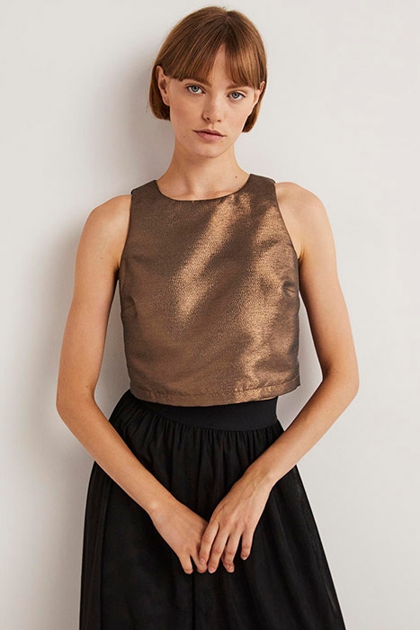 SCARLETT CROPPED TOP MET 1