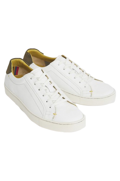 NOAH LEATHER TRAINER BRIL WHITE 2