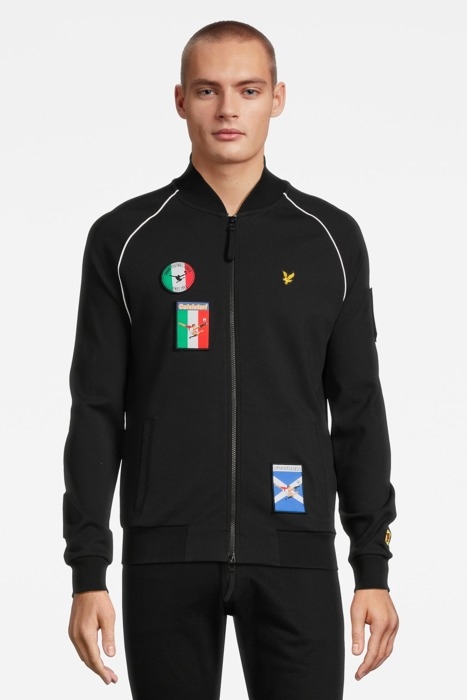 PANINI STICKER TRACKSUIT BOMBER JET BLACK 1