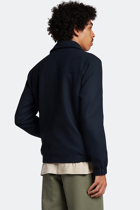 MELTON JACKET Z271 DARK NAVY 2