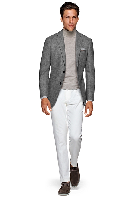 LIGHT GREY HAVANA BLAZER 4