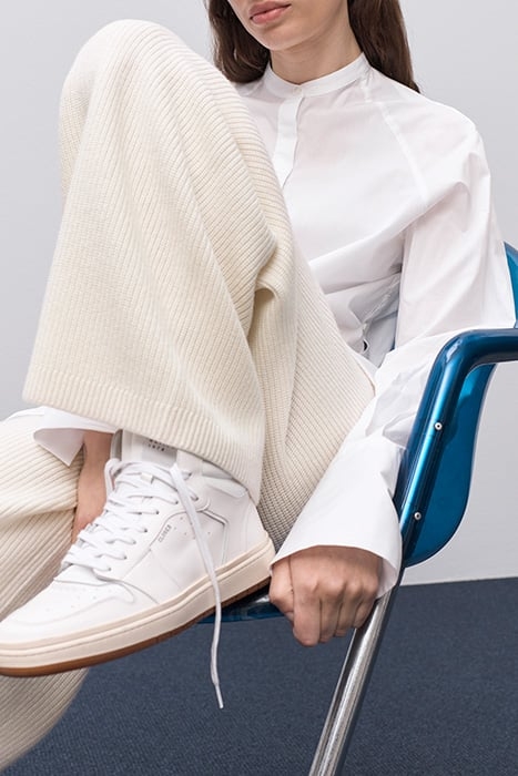 WOMEN SNEAKER HIGH SHOES WHITE 4