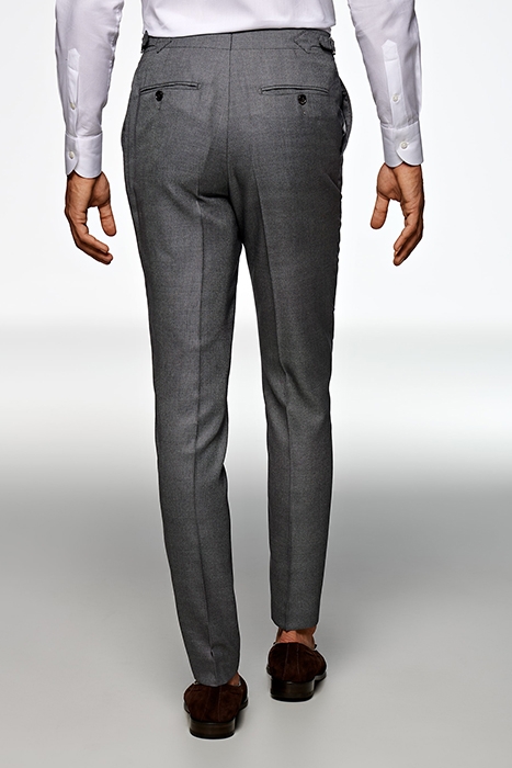 DARK GREY BIRD'S EYE LAZIO SUIT 3