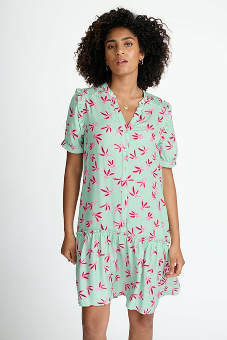 DRESS - EVE FLY AWAY GREEN 1