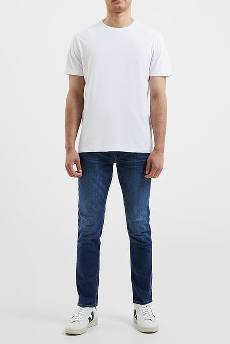 SLIM FIT STRETCH JEANS INDIGO LONG 2