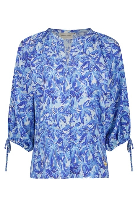 COOPER BLOUSE POOL BLUE/CARIBBEAN 4