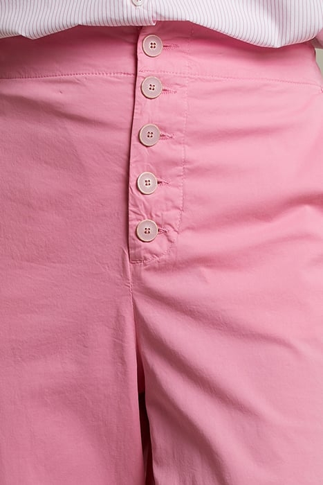 PINK CROPPED COTTON PANTS 4