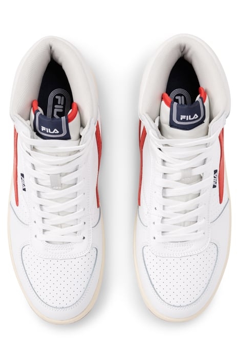 FILA SEVARO MID WMN WHITE-FILA RED 3