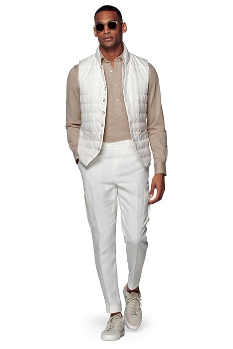 BODYWARMER-OFFWHITE WHITE 3