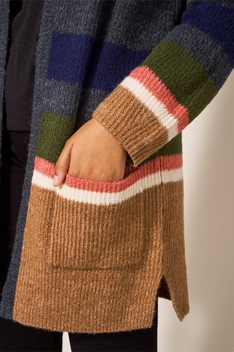 ERICA LONGLINE CARDI BLUE 5