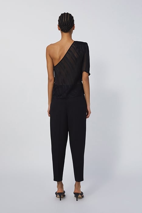 POLK BLOUSE IN BLACK 2