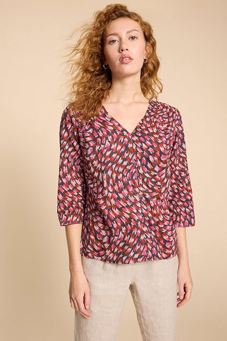 RAE COTTON TOP PINK PRINTED 1
