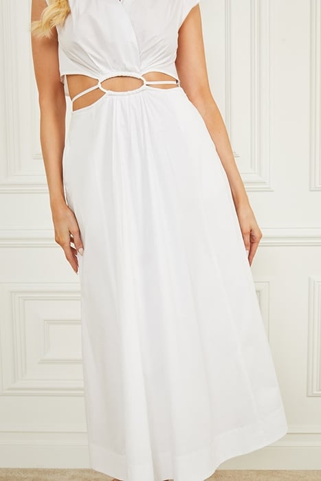 BALI SHIRT DRESS TRUE WHITE 8