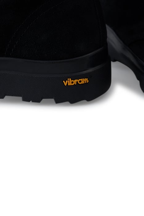 HIGH TOP SHOES BLACK 7