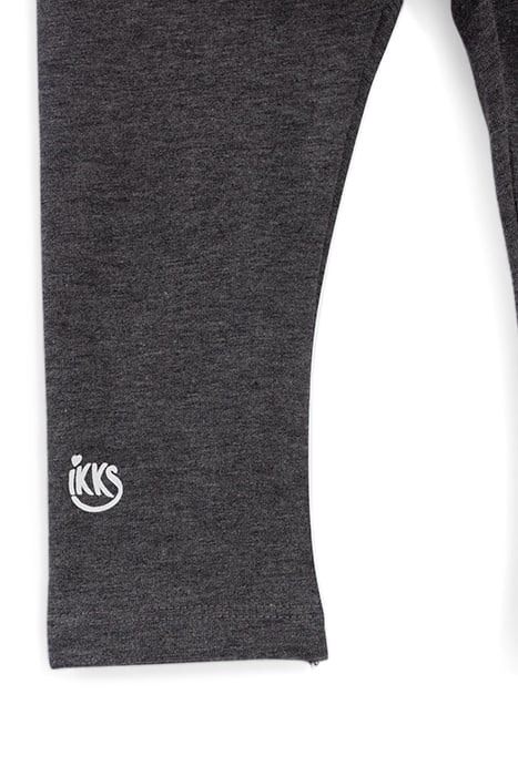 BABY GIRLS’ PINK SWEATSHIRT-DRESS AND GREY LEGGINGS OUTFIT 5