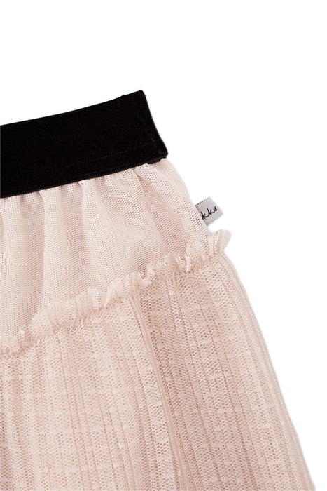 GIRLS’ BEIGE TULLE SKIRT 4
