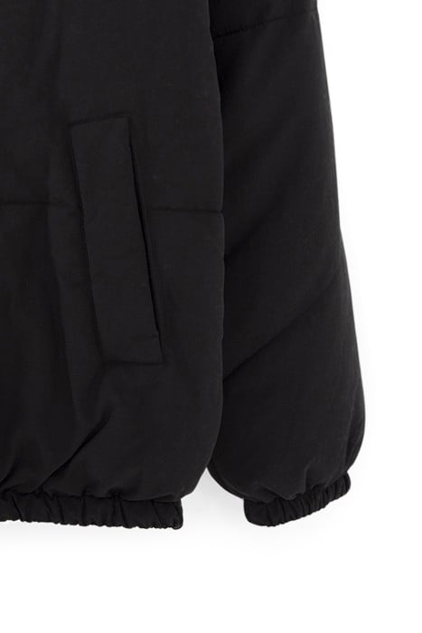 GIRLS’ BLACK/WHITE REVERSIBLE PADDED JACKET 5