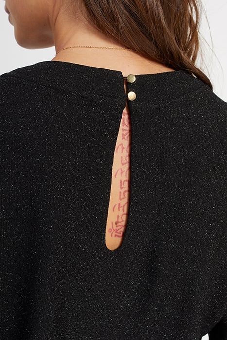 BLACK SHINY KNIT JUMPSUIT 4