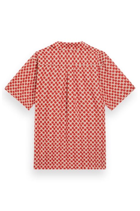 PRINTED SHORT SLEEVE SHIRT POLKA RED BOAT 2