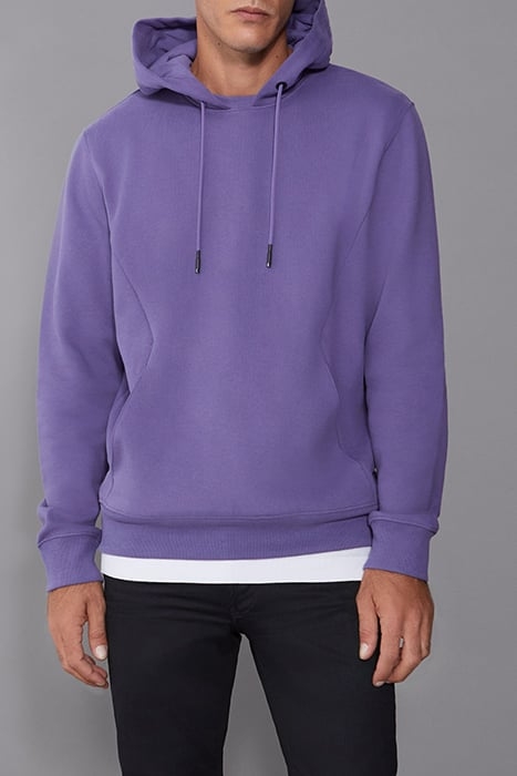PURPLE SWEATSHIRT FABRIC HOODIE PURPLE 1