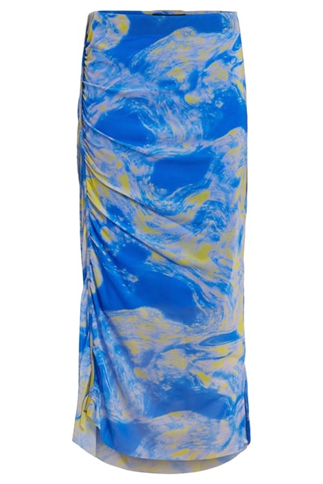 NORA INSPIRAL SKIRT ELECTRIC BLUE 4