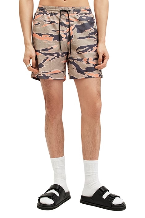SOLAR CAMO SWIMSHORT WASHED BLACK 1