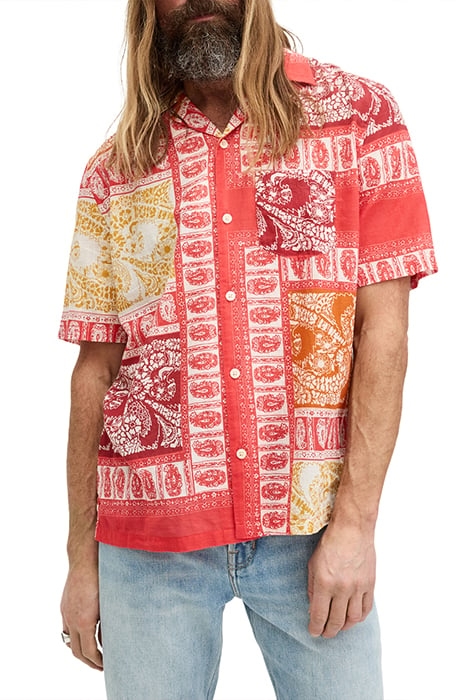 MARQUEE SS SHIRT ELECTRIC RED 1