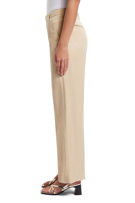 EDIE - HIGH RISE WIDE LEG TROUSERS MOCCA 5