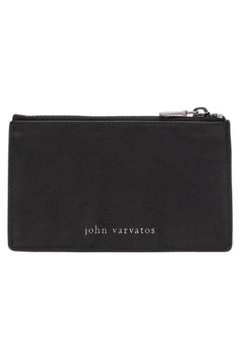 HERITAGE LONG ZIP CARD CASE BLACK 1
