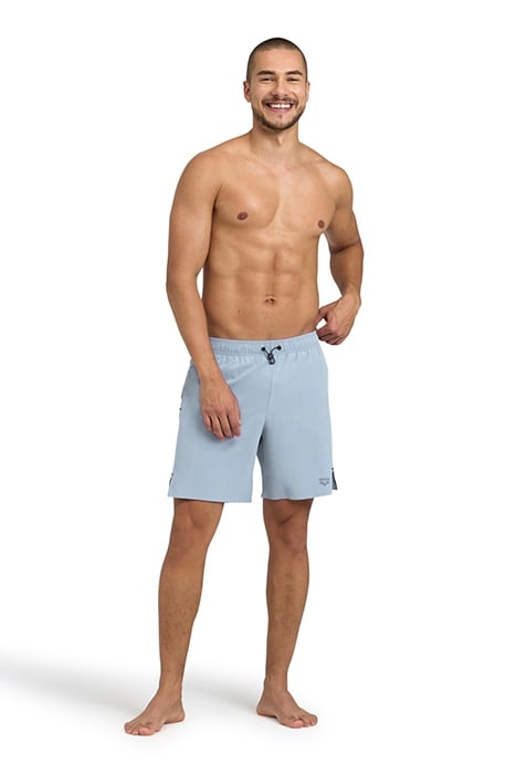 MEN'S ARENA EVO BEACH BOXER SOLID GREY SHADOW 3