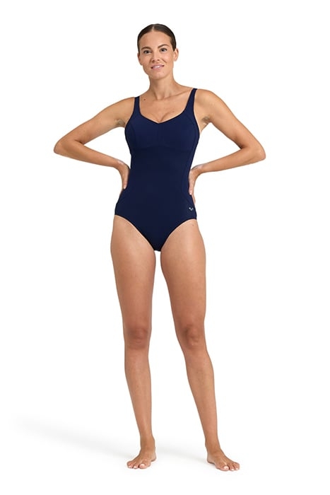WOMEN'S BODYLIFT SWIMSUIT MANUELA U BACK NAVY 3