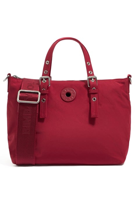 MEDIUM RED SHOPPER BAG 1