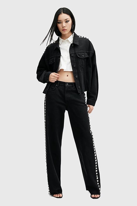 PIPER STUD SHACKET BLACK 5