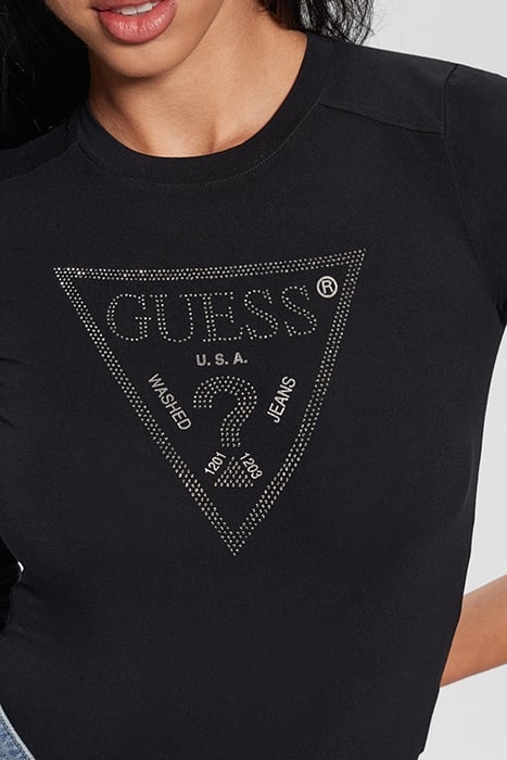 GUESS ECO LS CN LOGO BODY JET BLACK A996 6