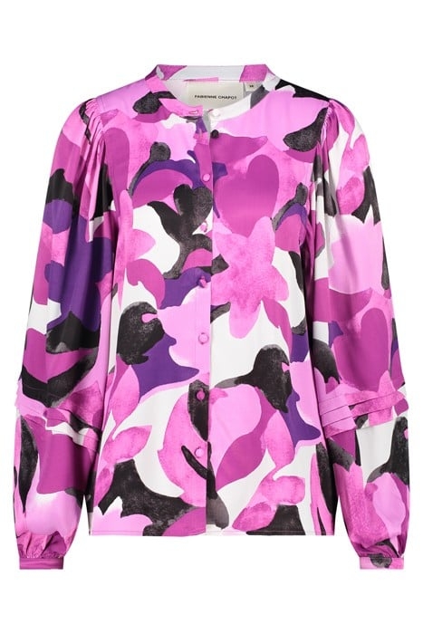 HOLLIE BLOUSE BUBBLE GUM PINK/MIST 4