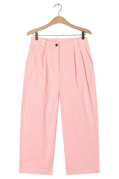 WIDE CHINO TROUSERS EGLANTINE 4