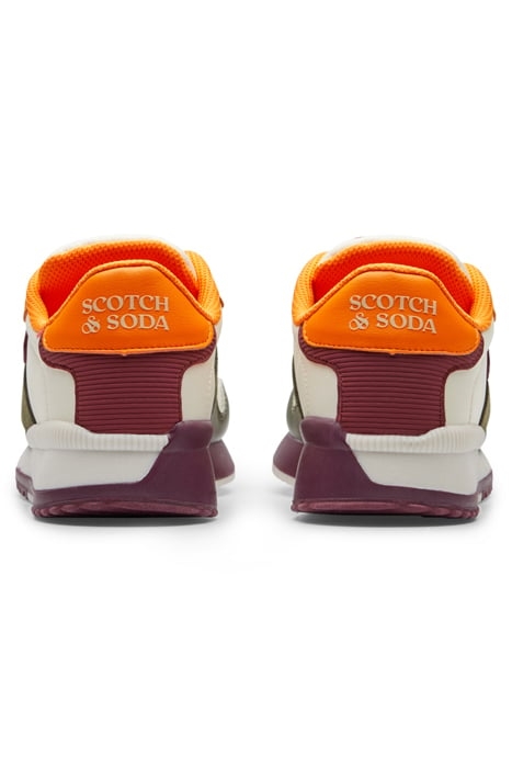 GIRLS VIVINA SNEAKER ARMY GREEN MULTI 4