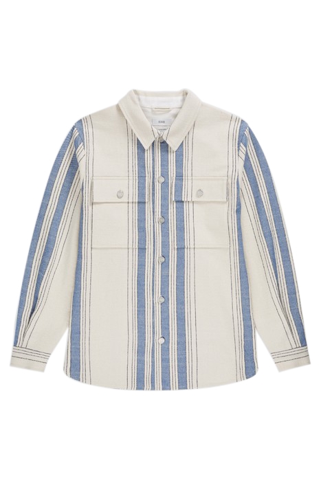 UTILITY SHIRT W/ ELBOW PATCHES SHIRTS & BLOUSES ECRU 4