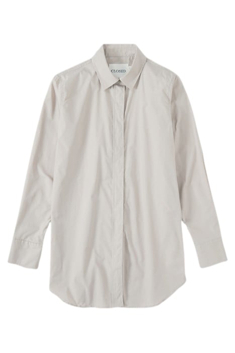 FITTED LONG BLOUSE SHIRTS & BLOUSES PLASTER BEIGE 4