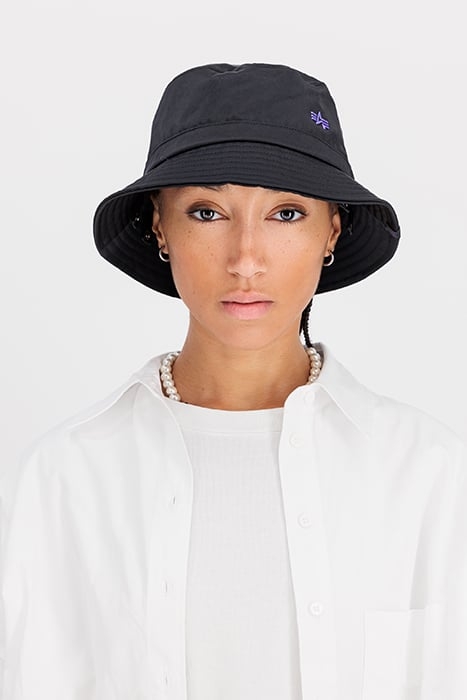 UNISEX BUCKET HAT UV BLACK 2