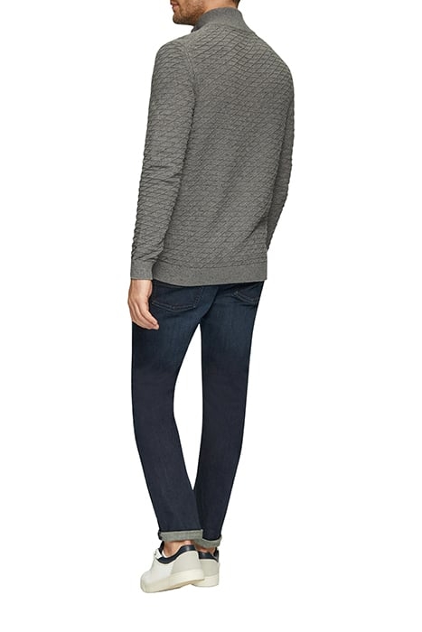 S.OLIVER PULLOVER GREY/BLACK 3