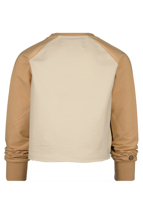 GIRLS WYOMING SWEATER LIGHT HONEY BROWN 3