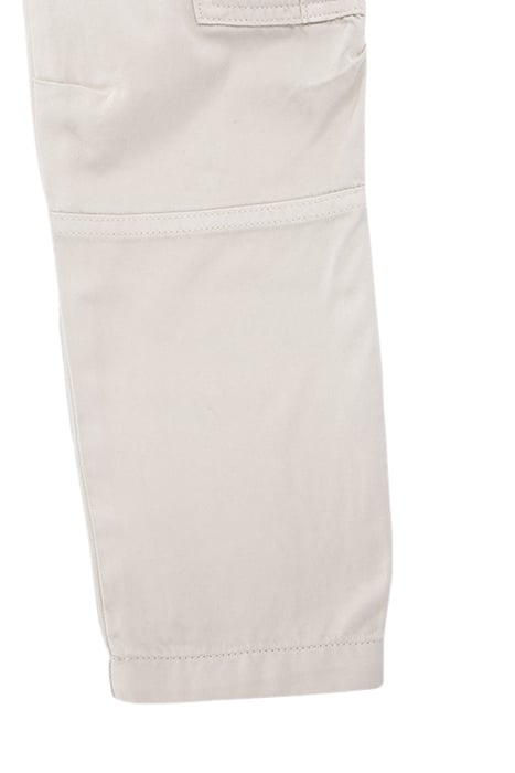 BOYS’ BEIGE CARGO TROUSERS WITH ELASTICATED WAIST 6