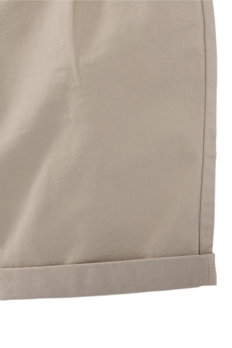 BOYS' BEIGE CHINO BERMUDA SHORTS 7