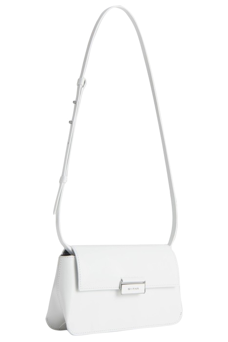 TILDA POCHETTE WHITE SEMI PATENT LEATHER WHITE 2