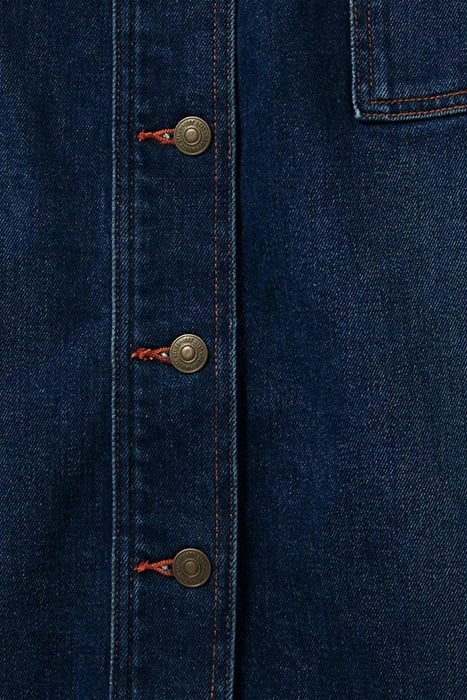 COLLEEN DENIM MIDI SKIRT DARK DENIM 4