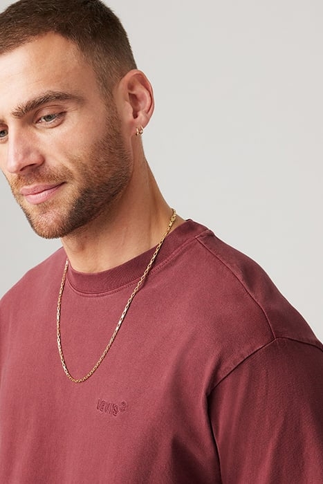 RED TAB VINTAGE TEE GARMENT DYE T CHOCOL 5